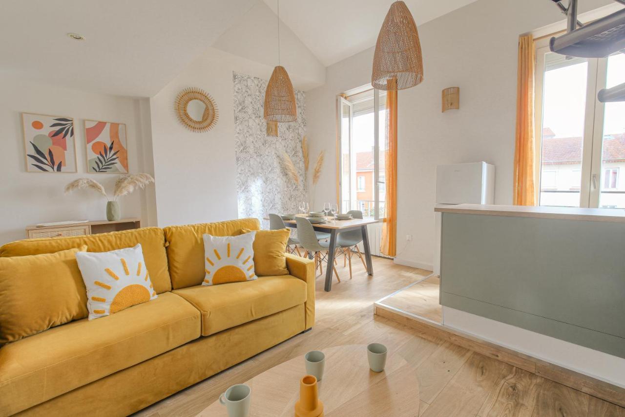 Duplex Spacieux Et Design Proche La Part-Dieu Lägenhet Lyon Exteriör bild