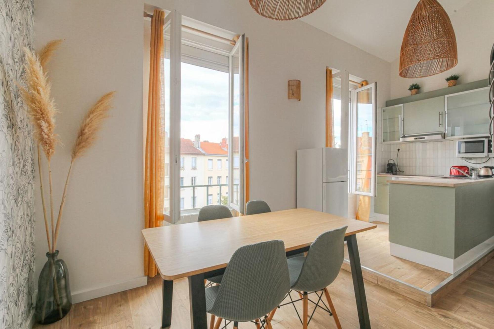 Duplex Spacieux Et Design Proche La Part-Dieu Lägenhet Lyon Exteriör bild