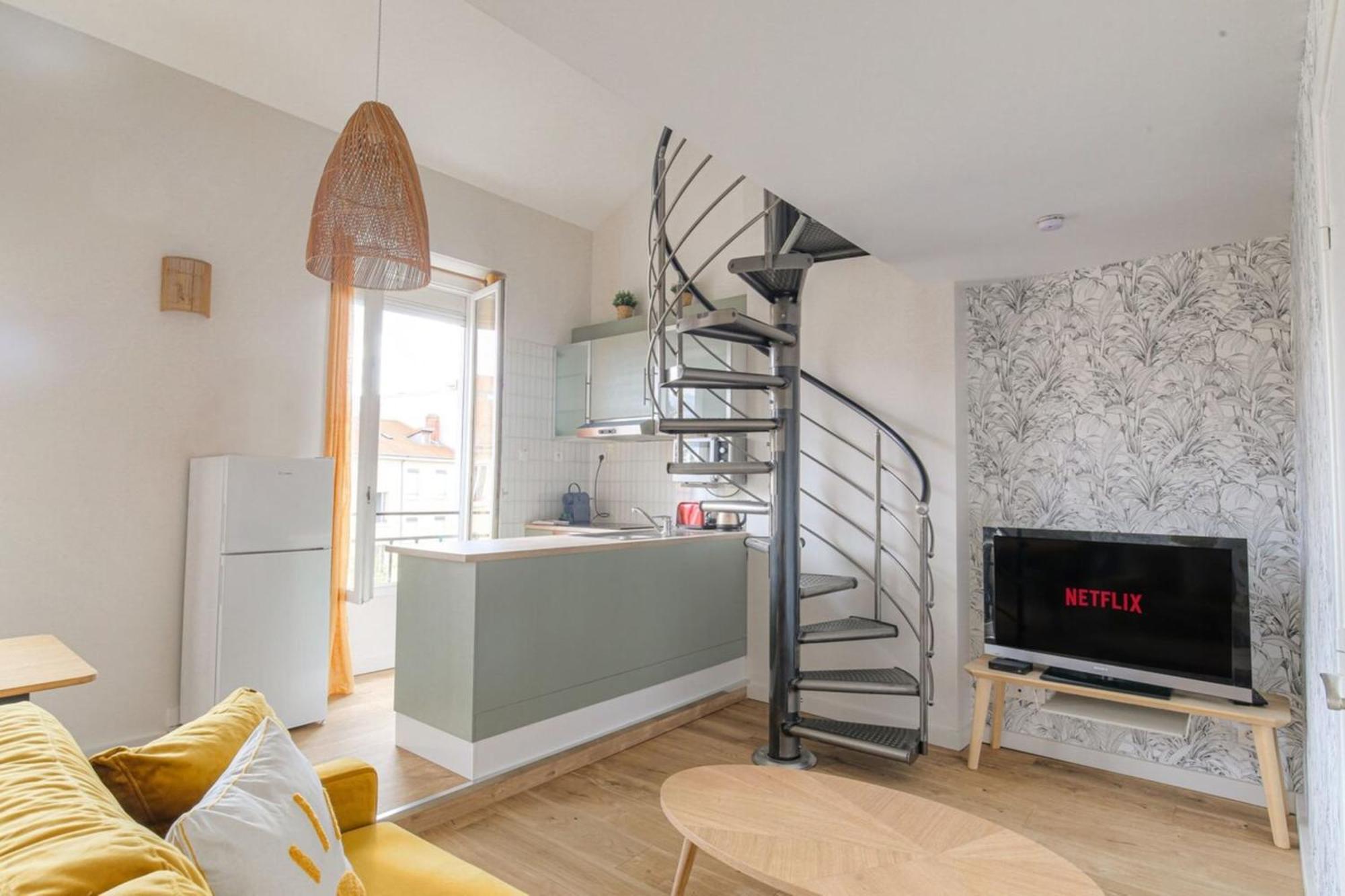 Duplex Spacieux Et Design Proche La Part-Dieu Lägenhet Lyon Exteriör bild